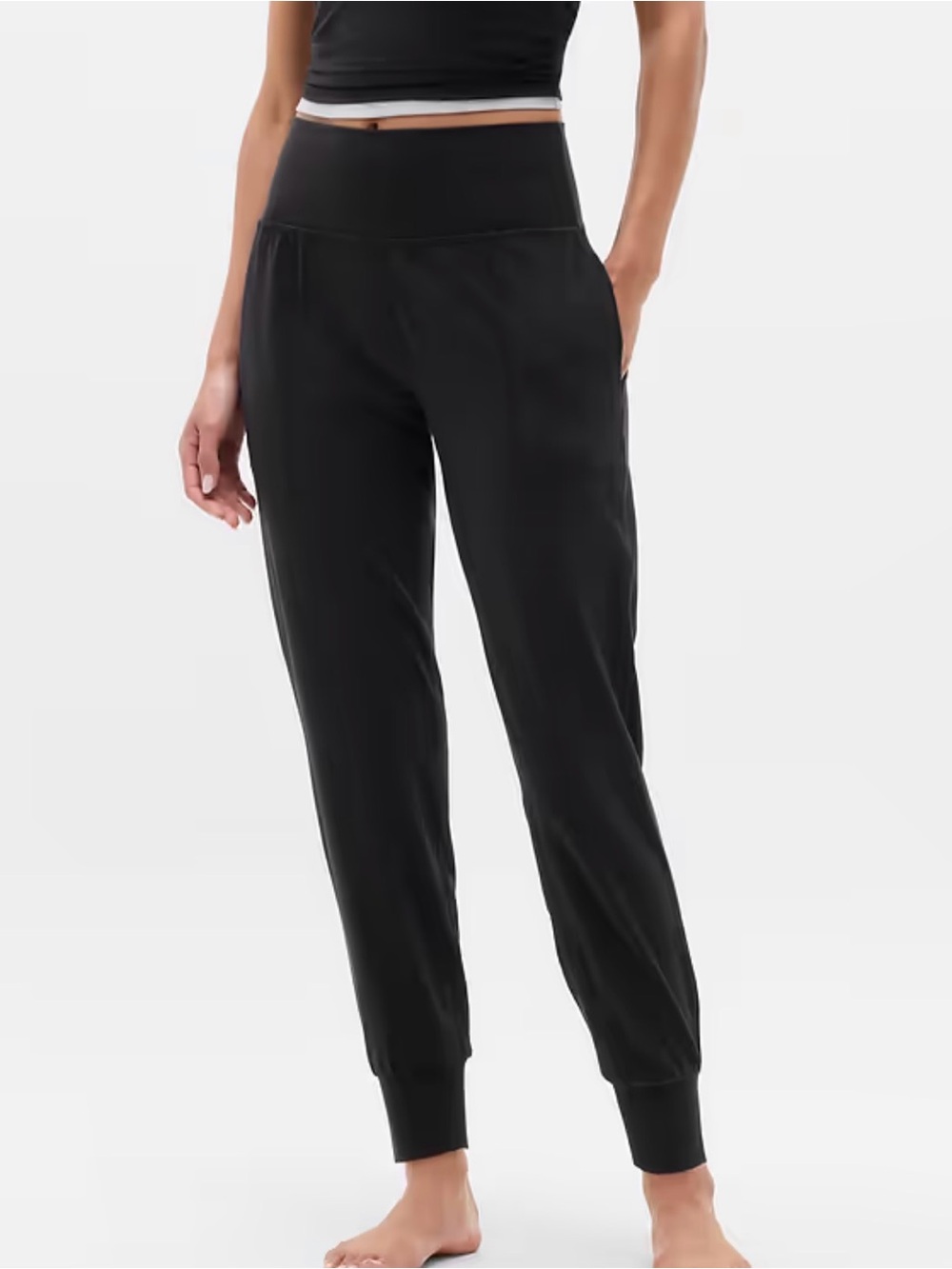 Athleta Black Jogger Pants